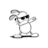 Too Hip To Hop Hase - Cooler Osterhase - Ostern