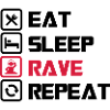 sommeil Rave repeat