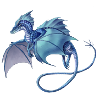 Blauer Drache