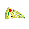 Pizza artwork