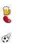 Bier, Fleisch & Fußball T-Shirt