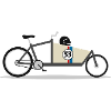 Lastenrad Rennwagen
