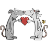 Wedding Mice - Newlyweds - Bride - Groom