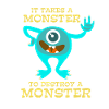 Monster - Creepy - Destroy - Gift