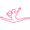 grs rhythmic gymnastics dessin8