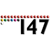 SNOOKER - balls 147