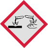 Gefahrstoffe ätzend