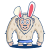 BigFoot Sasquatch Easter Gift T-Shirt