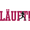 Läuft! Frau