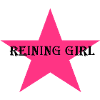 Reining fille rose
