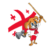 Georgia fan dog