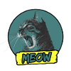 MEOW Katze Cat