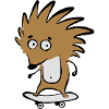 Skate-hedgehog "Knut H. Heckmann"
