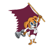 Qatar Fan Dog