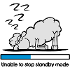 Sheep in standby