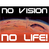 Mars: No vision, no life