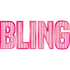 BLING pink rhinestone shiny jewelry