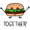 Burger Together Partnerlook