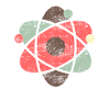 Atom symbol chemistry science