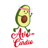 Avocardio - traning - avocado - funny-fitness