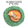 Fox and rabbit sleep peacefully