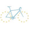 Bicycle with Europe tires