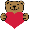 Herz | Bärchen | Heart | Bear