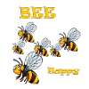 Abeille heureuse