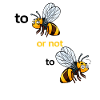 abeille ou pas à l'abeille