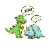 Dino - Dinosaurs - T-Rex - Triceratops