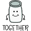 Better Together Partnerlook (Part2) Milch