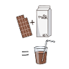 chocolate milk milk chocolate