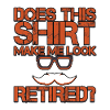 Pensioniertes Shirt - Ruhestandsgeschenk