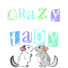 Verrückte Chinchilla Lady