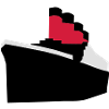 Ocean liner vector