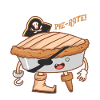 Pie-rate! Pirate cake - biscuit