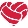 Volleyball Heart