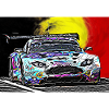 Sarah Bovy & Aston Martin