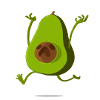 Running Avocado