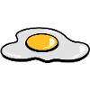 A fried egg