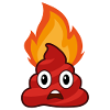 Brennender Scheißhaufen Emoji