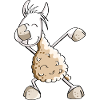 Dab Dance Lama - Dabbing Alpaca - Sjov tegneserie
