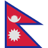 Nepal flag - drapeau népal