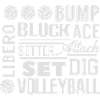 Volleyball Word Cloud