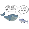 Thunfisch und Walfisch