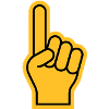 Sports Fan finger