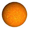 Fire planet sun