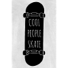 Les gens cool patinent