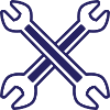 Crossed wrench