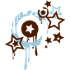 Melt stars and circles